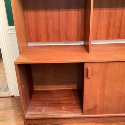 O3 Mid-Century Denmark Teak Bookcase