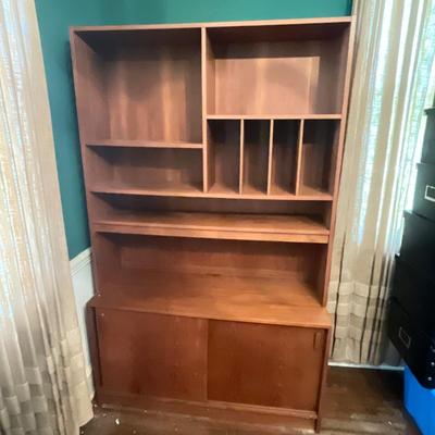 O4 Mid-Century Denamark Teak Bookcase