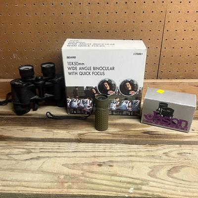 Kalimar, Jason & Sears Binoculars & a Outman Monocular (SRB-MG)