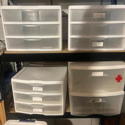 Large Collection of Plastic Storage Containers (SRB-MG)