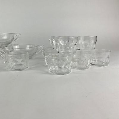 K43 Arcorco Espresso Shot Glasses with Cream Soup Bowls
