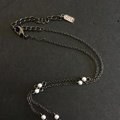 Vintage 1928 flower art deco style necklace