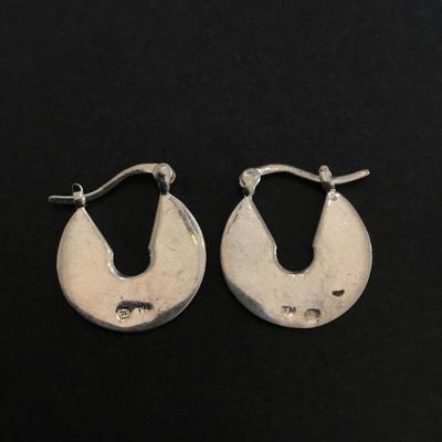 Beautiful vintage silver earrings