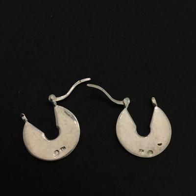 Beautiful vintage silver earrings