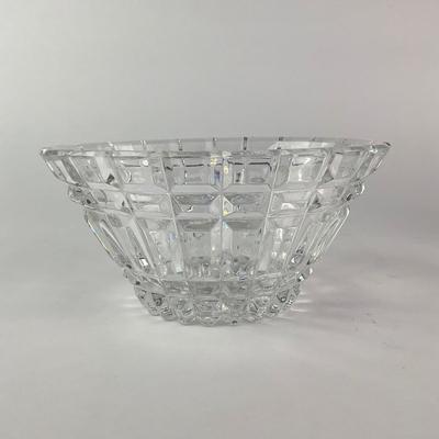 K52 Set of 3 Crystal Cut Oval Bowls