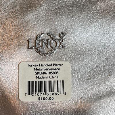 Lenox Handled Turkey Platter