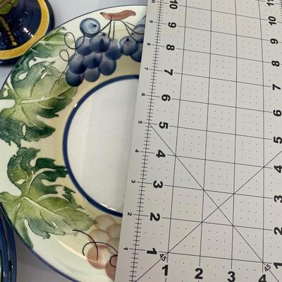 Made in Italy Pasta bowls, plates, candlesticks