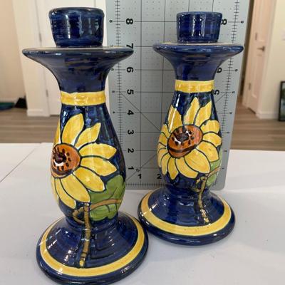 Made in Italy Pasta bowls, plates, candlesticks