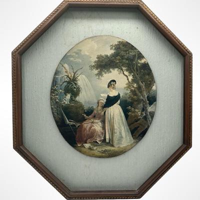 Pair of Vintage Prints by Hilair – Les Trésors D’Art