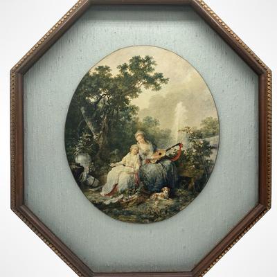 Pair of Vintage Prints by Hilair – Les Trésors D’Art