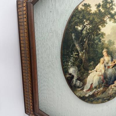 Pair of Vintage Prints by Hilair – Les Trésors D’Art