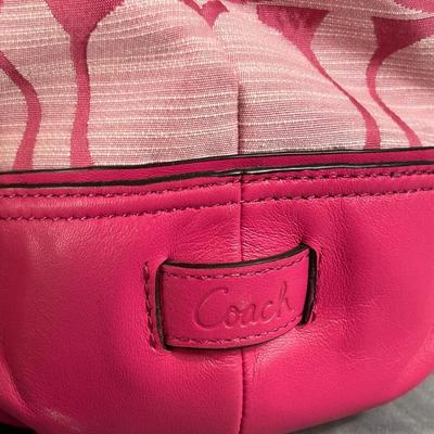 Lot 1: Coach Alexandra Purse - Pink