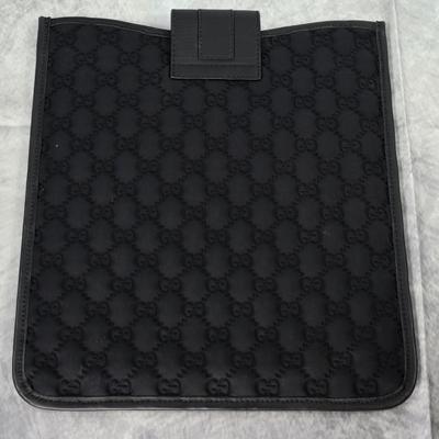 Lot 9: Luxury GUCCI Tablet Case – Designer Accessory for the Modern Professional