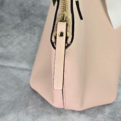 Lot 14: Kate Spade - Dana Saffiano Tote Bag Pink Rose Smoke
