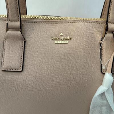 Kate Spade - Dana Saffiano Tote laptop Large Bag Pink Rose Smoke