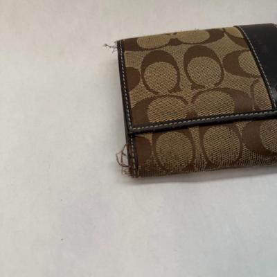 Coach Signature Hobo Bag - With Wallet & Coin Purse