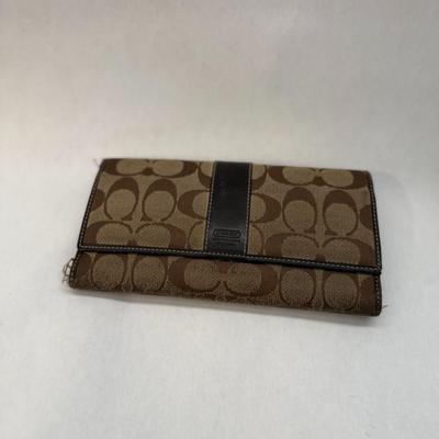 Coach Signature Hobo Bag - With Wallet & Coin Purse