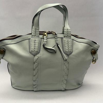 ORYANY - Mint Leather Shoulder Bag