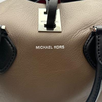 Michael Kors Collection Satchel - Large Miranda - Brown