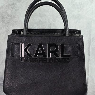 Lot 43: Karl Lagerfeld Paris Harlow Leather Handbag