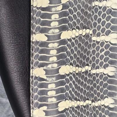 Lot 47: Michael Kors Collection - Miranda Snake Skin Tote