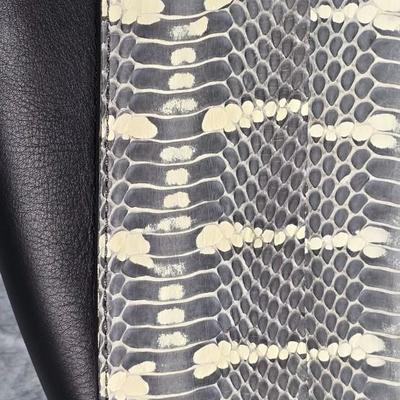 Lot 47: Michael Kors Collection - Miranda Snake Skin Tote