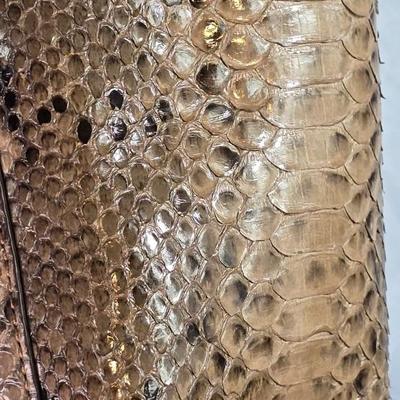 Lot 48: Michael Kors Collection - Large Miranda Python Tote
