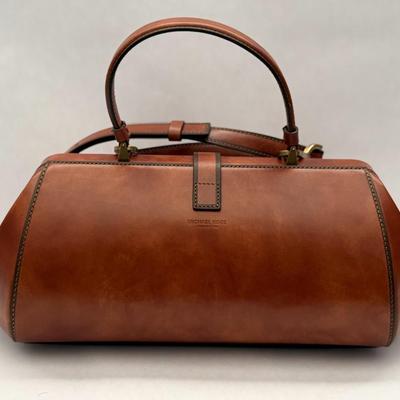 Michael Kors Collection - 2015 Runway Edition - Brown Leather Saddle Bag