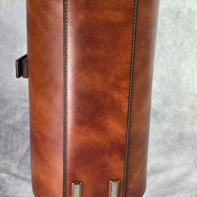 Lot 49: Michael Kors Collection - 2015 Runway Edition - Brown Leather Saddle Bag