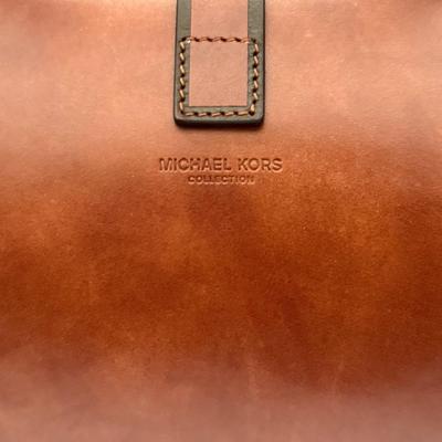 Michael Kors Collection - 2015 Runway Edition - Brown Leather Saddle Bag