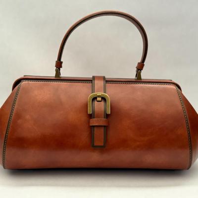 Michael Kors Collection - 2015 Runway Edition - Brown Leather Saddle Bag