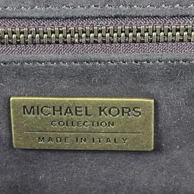 Lot 49: Michael Kors Collection - 2015 Runway Edition - Brown Leather Saddle Bag