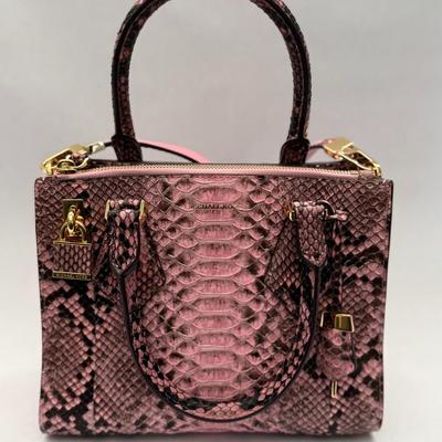 Michael Kors Collection - Python Handle Bag - Pink