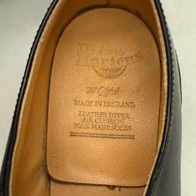 Dr. Martens - Size 6 W Leather Buckle Shoes