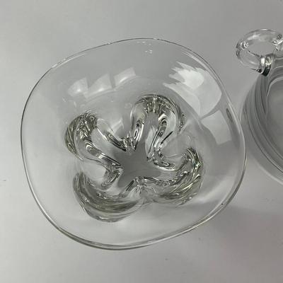 059 Glass Vases and Champagne Bucket