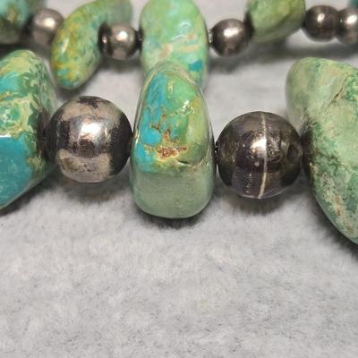 Lot 4: Genuine Turquoise Stone Necklace
