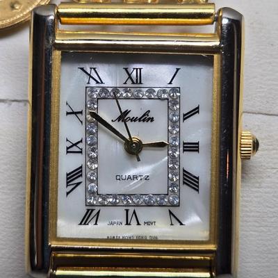 Lot 41: Moulin Quartz Watch