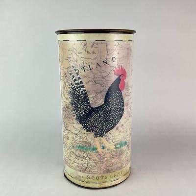 068 Scotland Grey Rooster Umbrella Holder