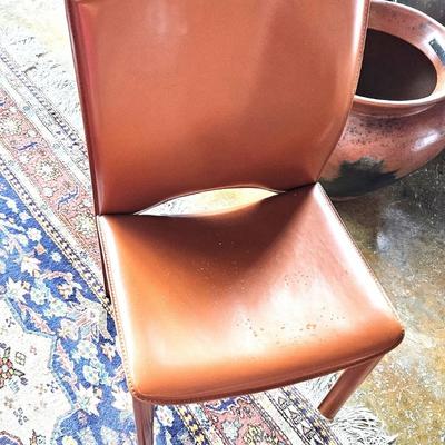Sale Photo Thumbnail #641: in good condition
2 Leather Chairs need small repair