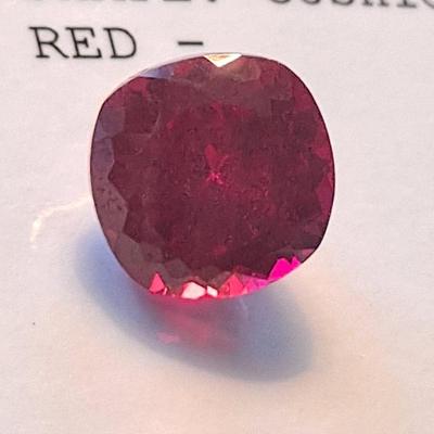 IGI CERTIFIED LAB GROWN RUBY 8.90 CT