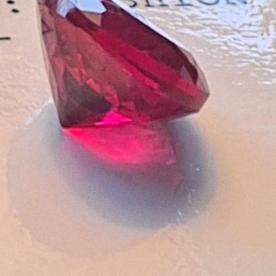 IGI CERTIFIED LAB GROWN RUBY 8.90 CT