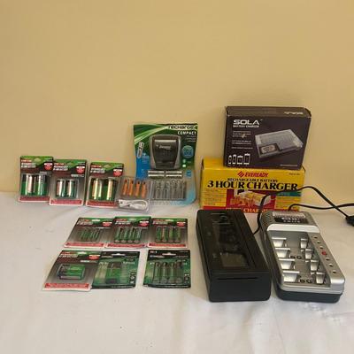 Battery Chargers & Rechargeable Batteries (GB1-MG)