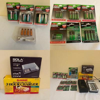 Battery Chargers & Rechargeable Batteries (GB1-MG)