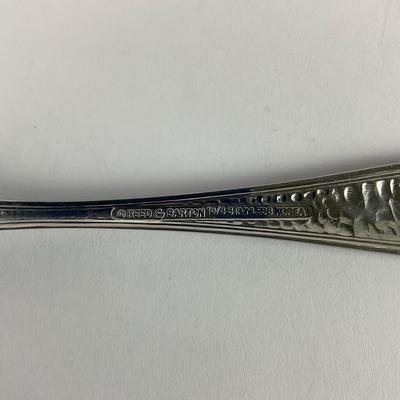 K86 Reed & Barton 50pc "Dorado" Stainless Flatware Set