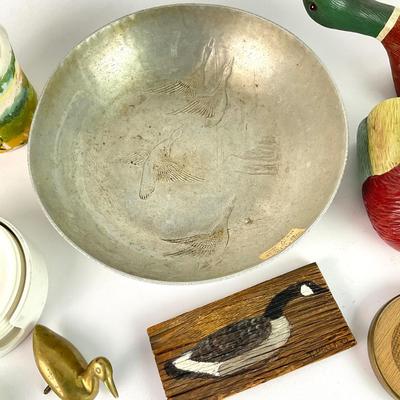 K93 Large Lot of Duck Kitchen Serving Items & Dishes