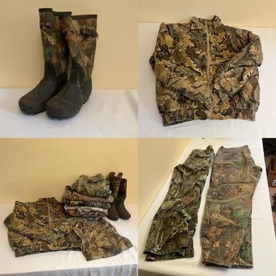 Camouflage Clothing & Boots Size 6 (GB1-MG)