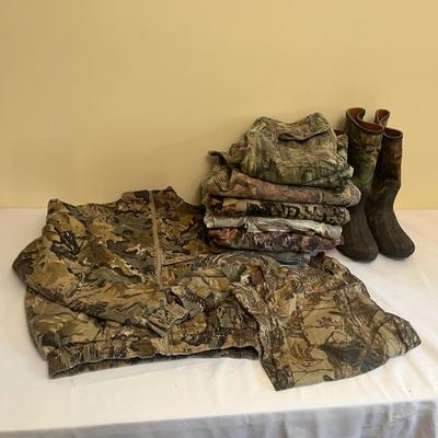 Camouflage Clothing & Boots Size 6 (GB1-MG)