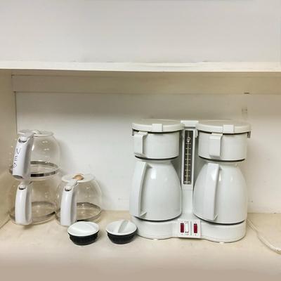 K103 Mr. Coffee & Krups Dual-Pot Coffee Makers