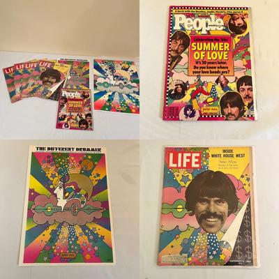 Peter Max Prints “The Different Drummer” & Life Magazine’s (DR-MG)