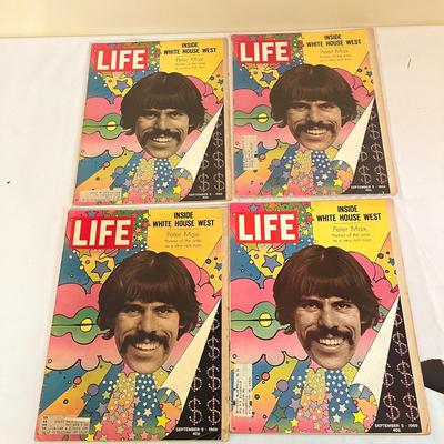Peter Max Prints “The Different Drummer” & Life Magazine’s (DR-MG)